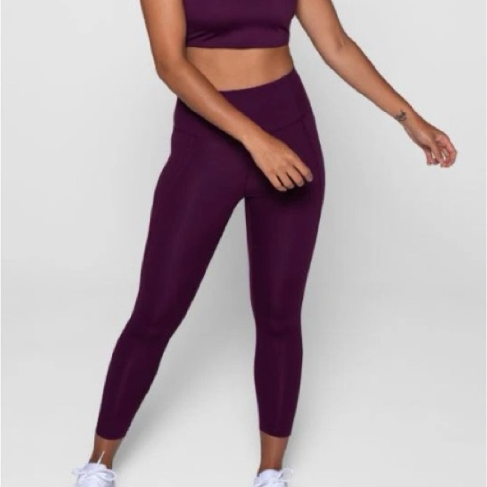 Girlfriend Collective Plum Set